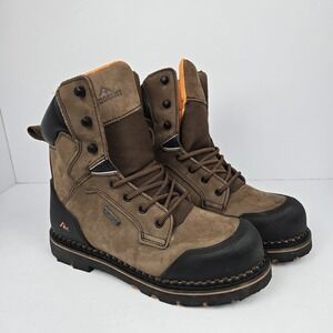 Ridgecut Mens Steel Toe Boots RCT004TS Size 8.5 M Work Construction Waterproof